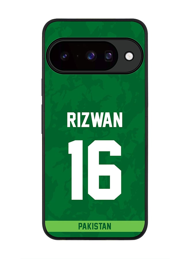 For Google Pixel 10 Case,Slim fit Camera Protection, Shockproof Thin Phone cover  - Pakistan Mohammad Rizwan, Jersey No 16